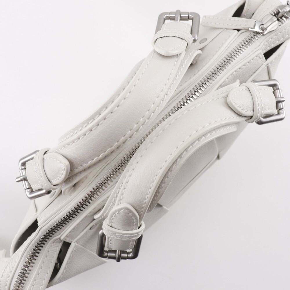 BOTTEGA VENETA White Leather Intrecciato Bag - Picture 5 of 16